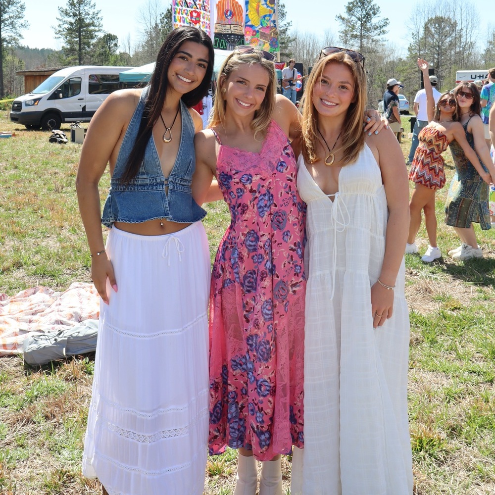 First Date printed maxi slip by Intimately Free People  3VR5